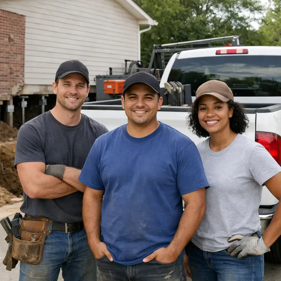 foundation repair in Stafford, TX